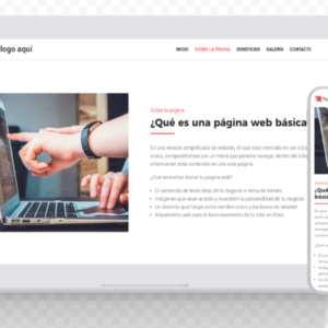 Diseño de Página Web Basico en WordPress